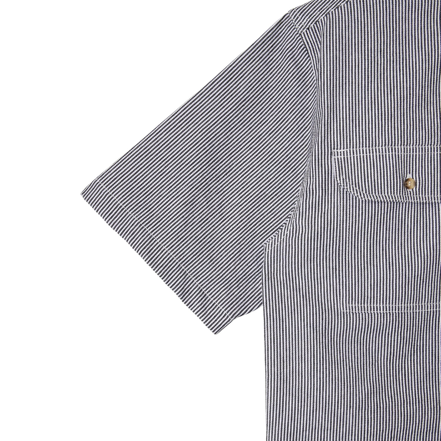 STAN RAY SS WORK SHIRT - AGED HICKORY STRIPE