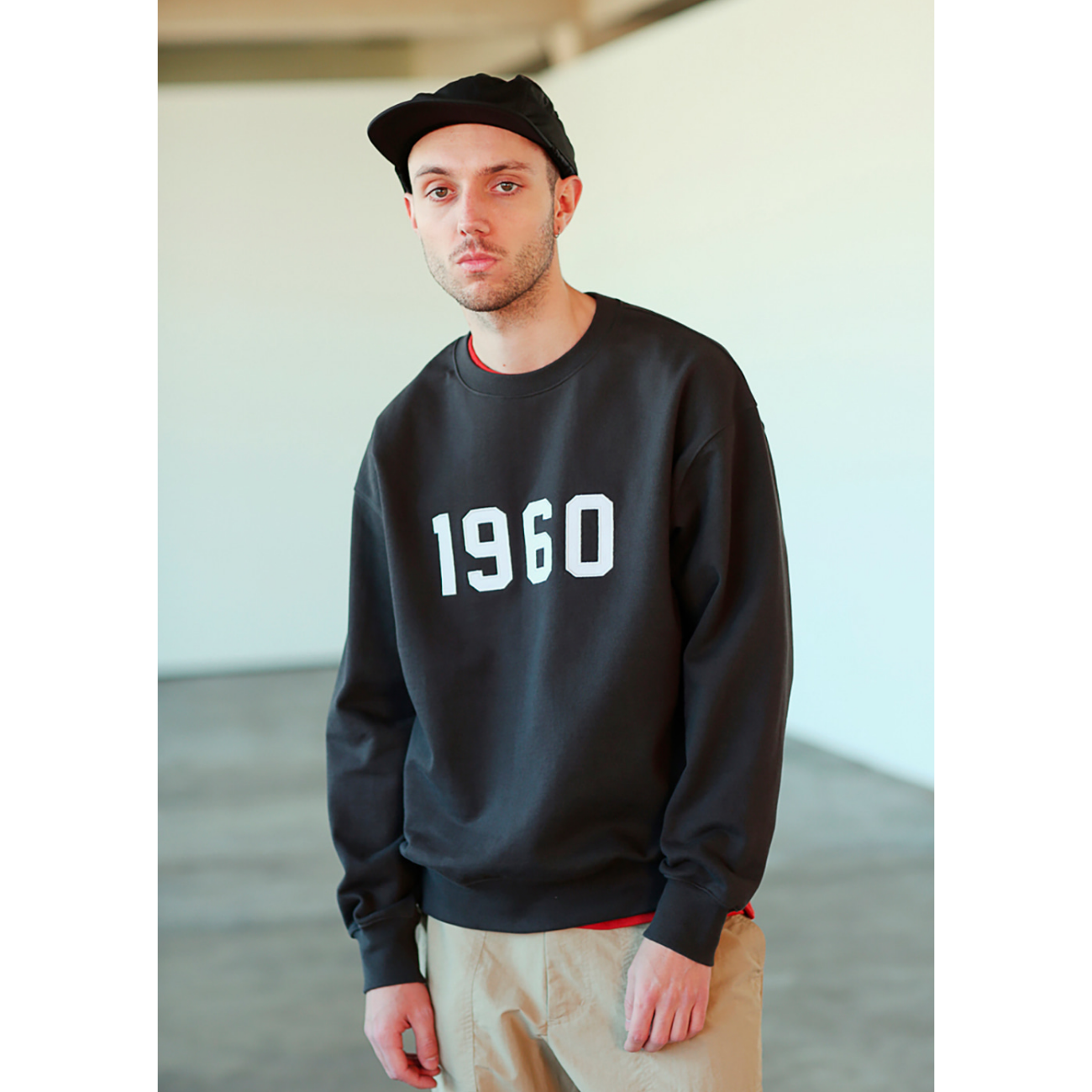 UNIFORM BRIDGE 1960 SWEATSHIRTS BLACK - BLACK