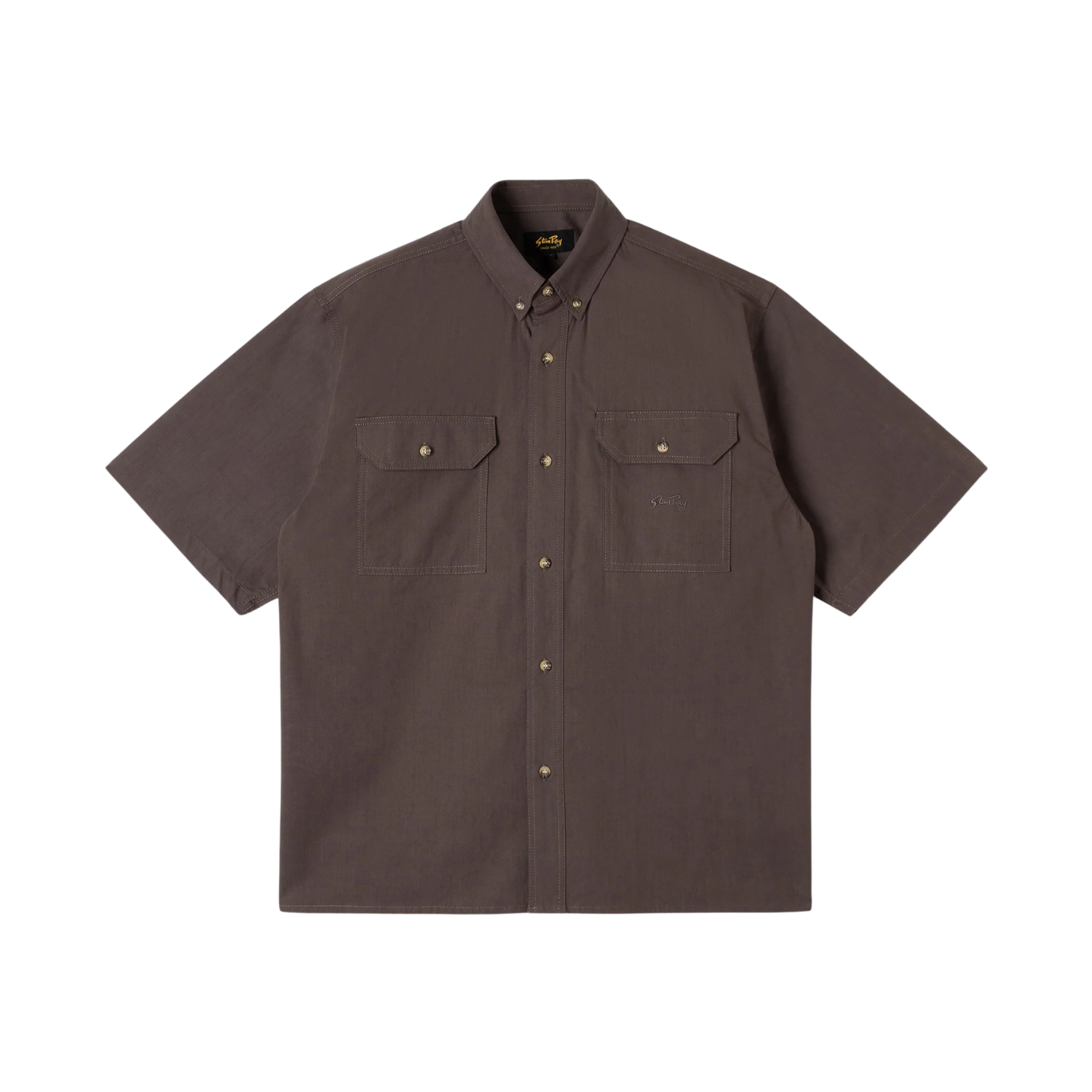 STAN RAY SS WORK SHIRT - WASHED BLACK