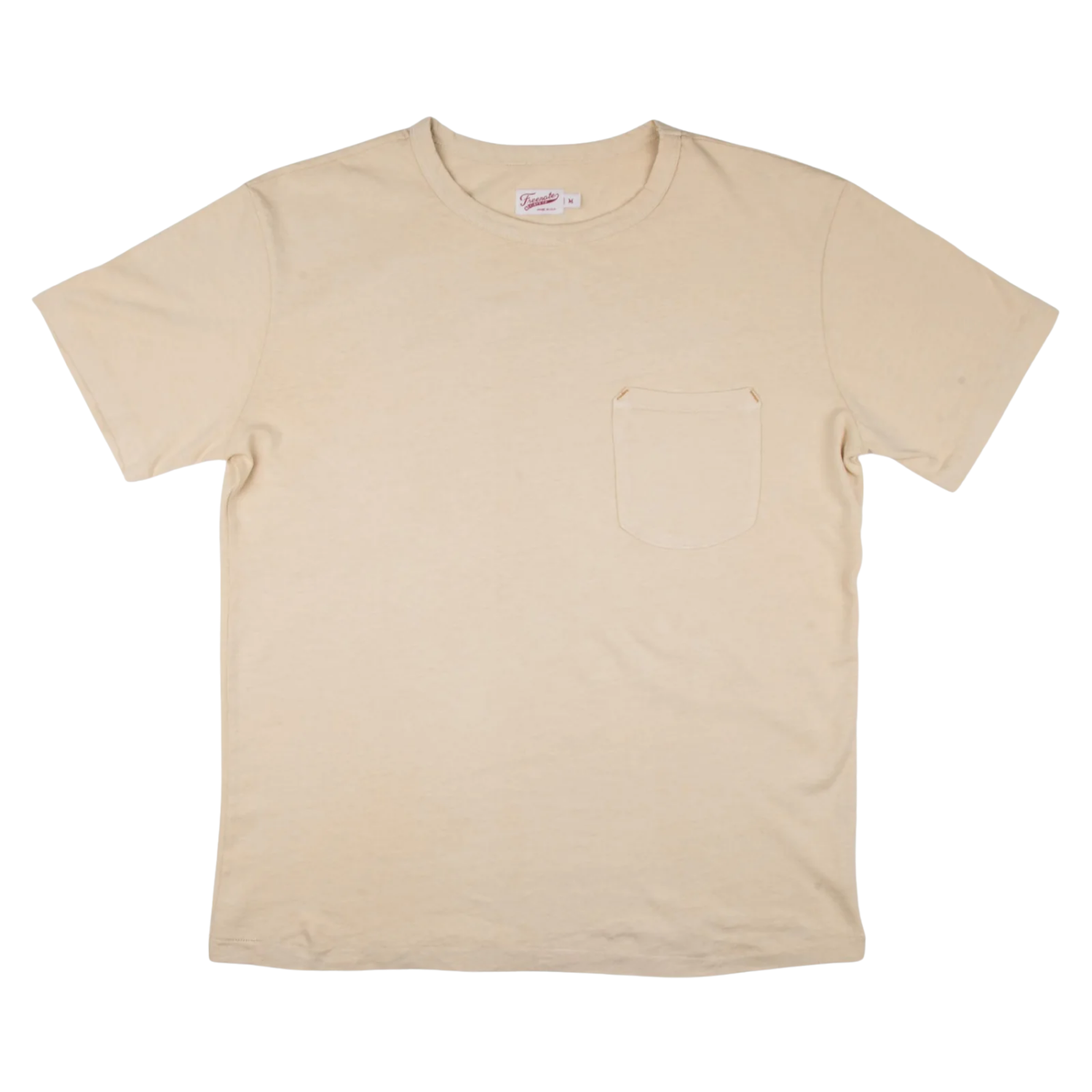 FREENOTE 9 OUNCE T-SHIRT - CREAM