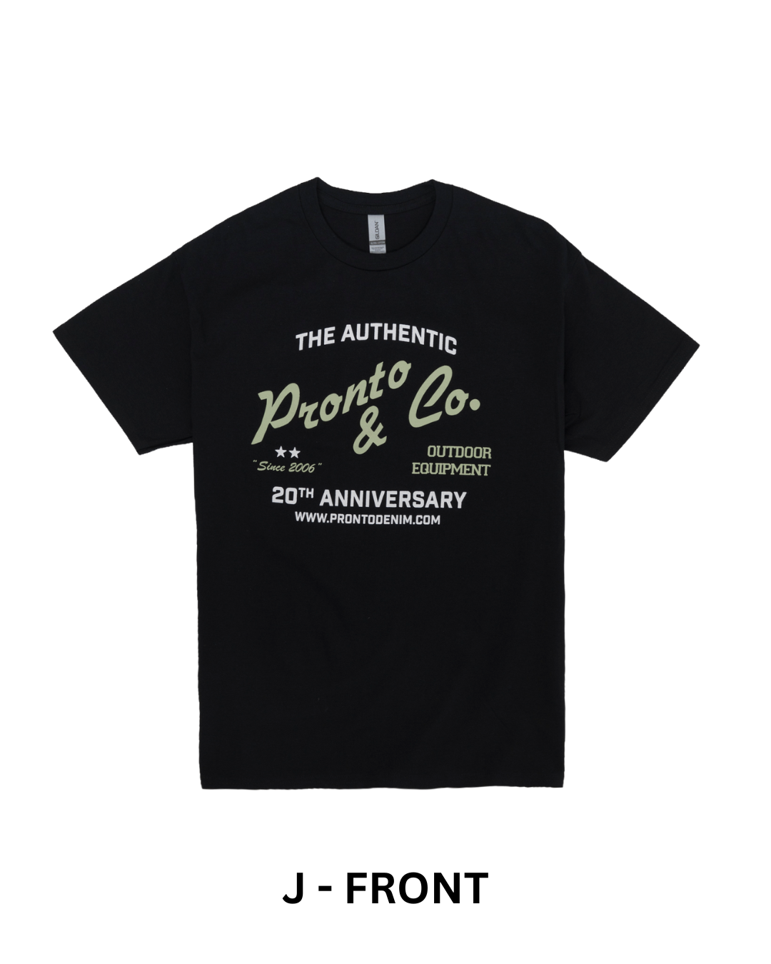PRONTO&CO. 20TH ANNIVERSARY TEE - BLIND BOX