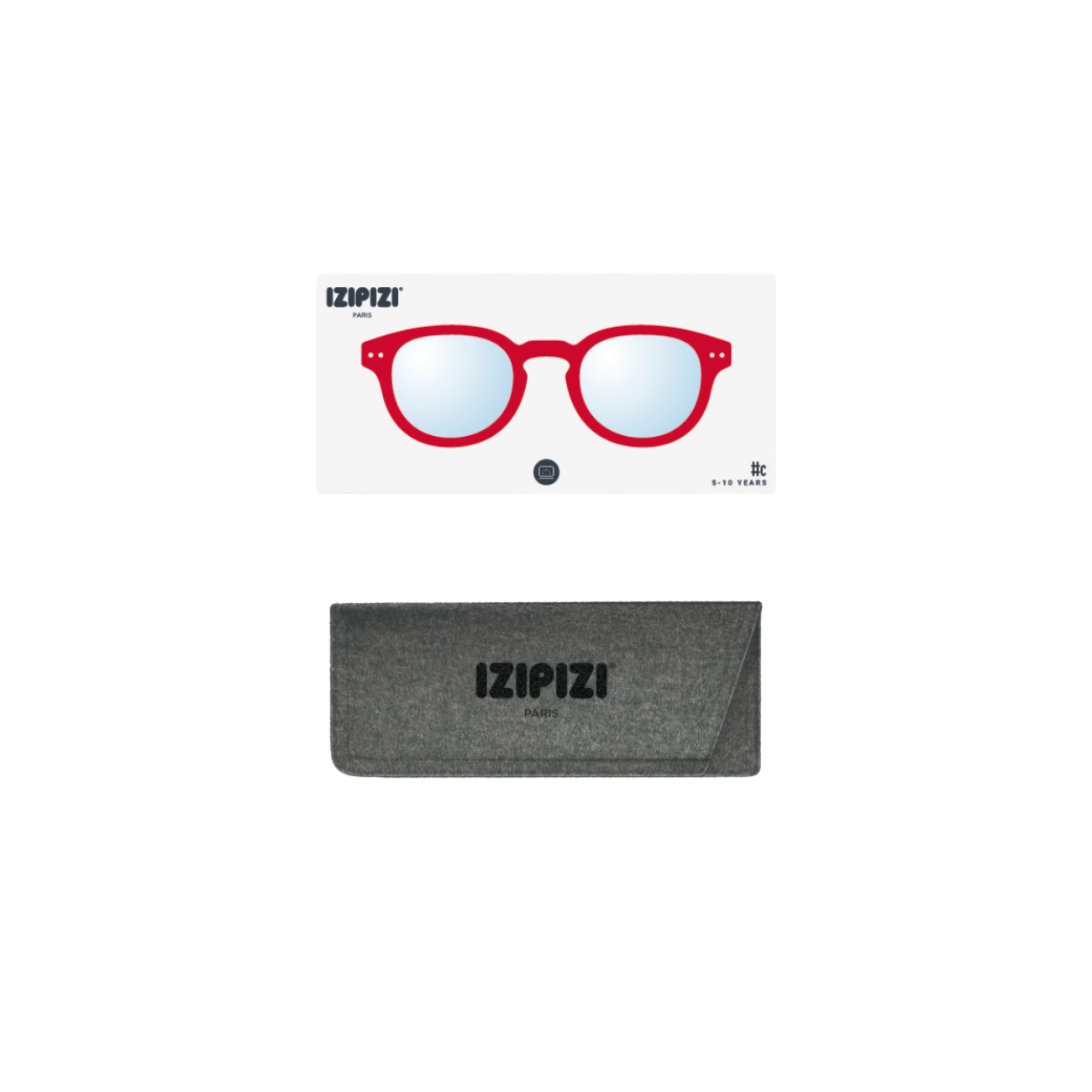 IZIPIZI JUNIOR SCREEN C RED CRYSTAL - RED CRYSTAL