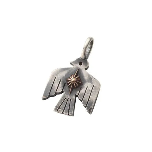 Saad Thunderbird Sun Symbol Pendant Small — view 3