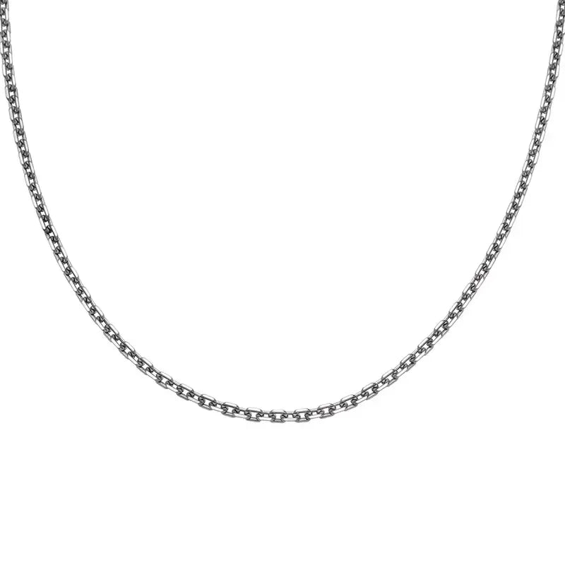 SAAD AZUKI WIDTH 3.0MM CHAIN OZ - Oxidized