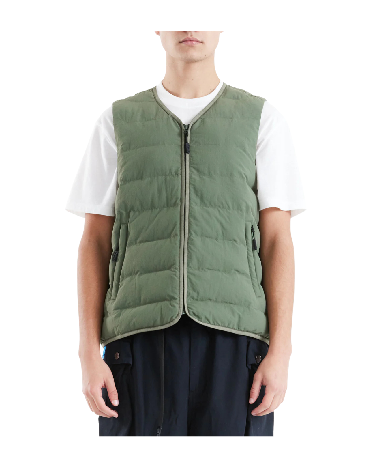 DEUS EX MACHINA PEAK PADDED VEST - CLOVER