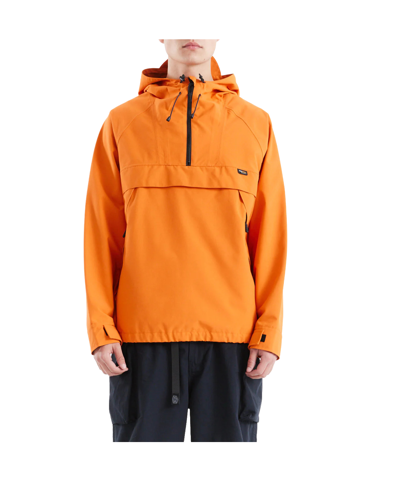 DEUS EX MACHINA RIPTIDE SMOCK JACKET - MANDARIN ORANGE