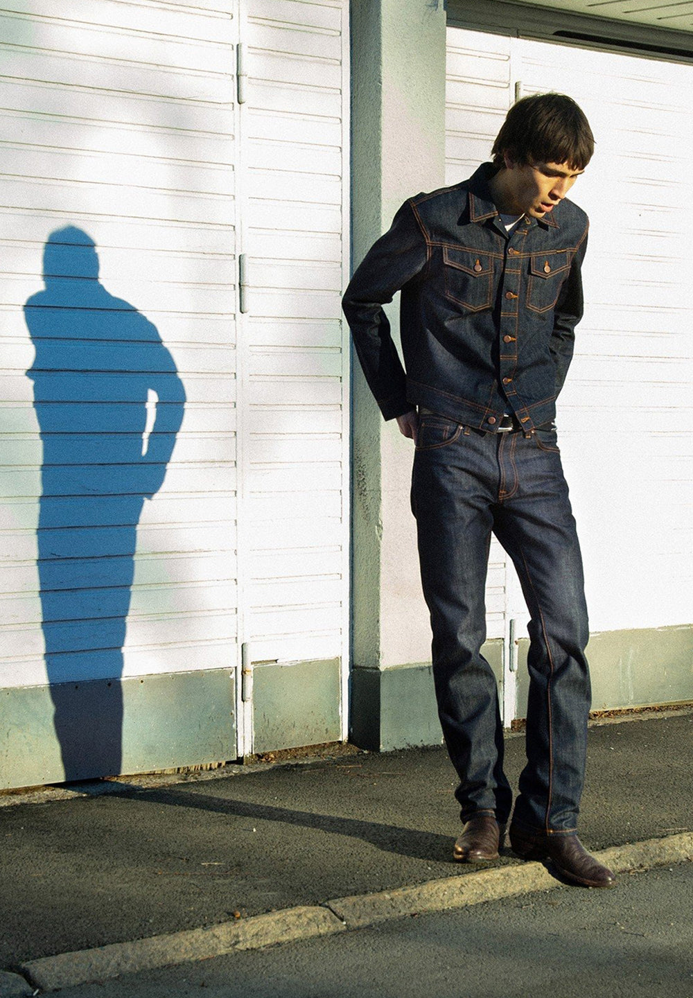 Nudie Jeans Slim Jim - Dry Streaky