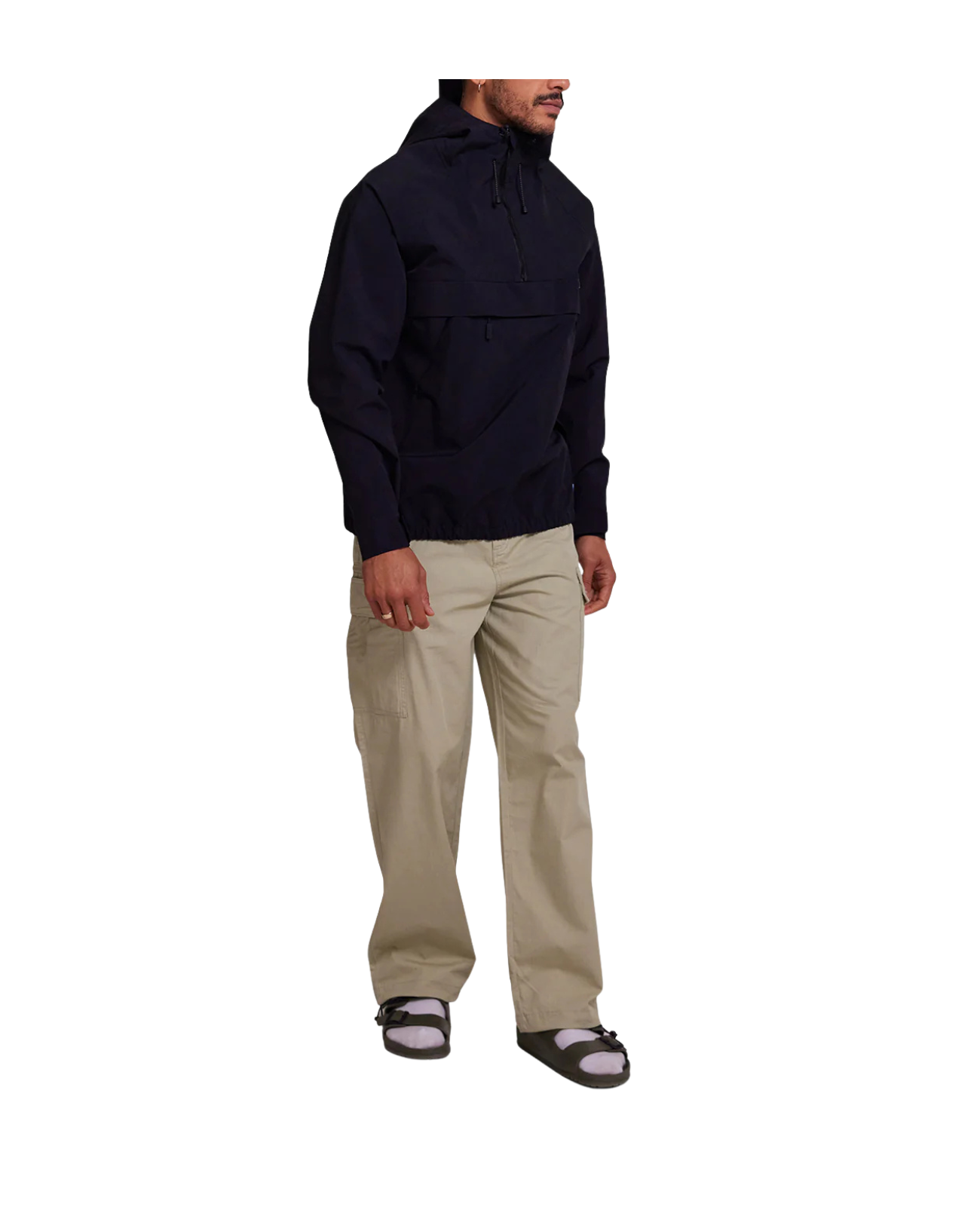 DEUS EX MACHINA RIPTIDE SMOCK JACKET - BLACK