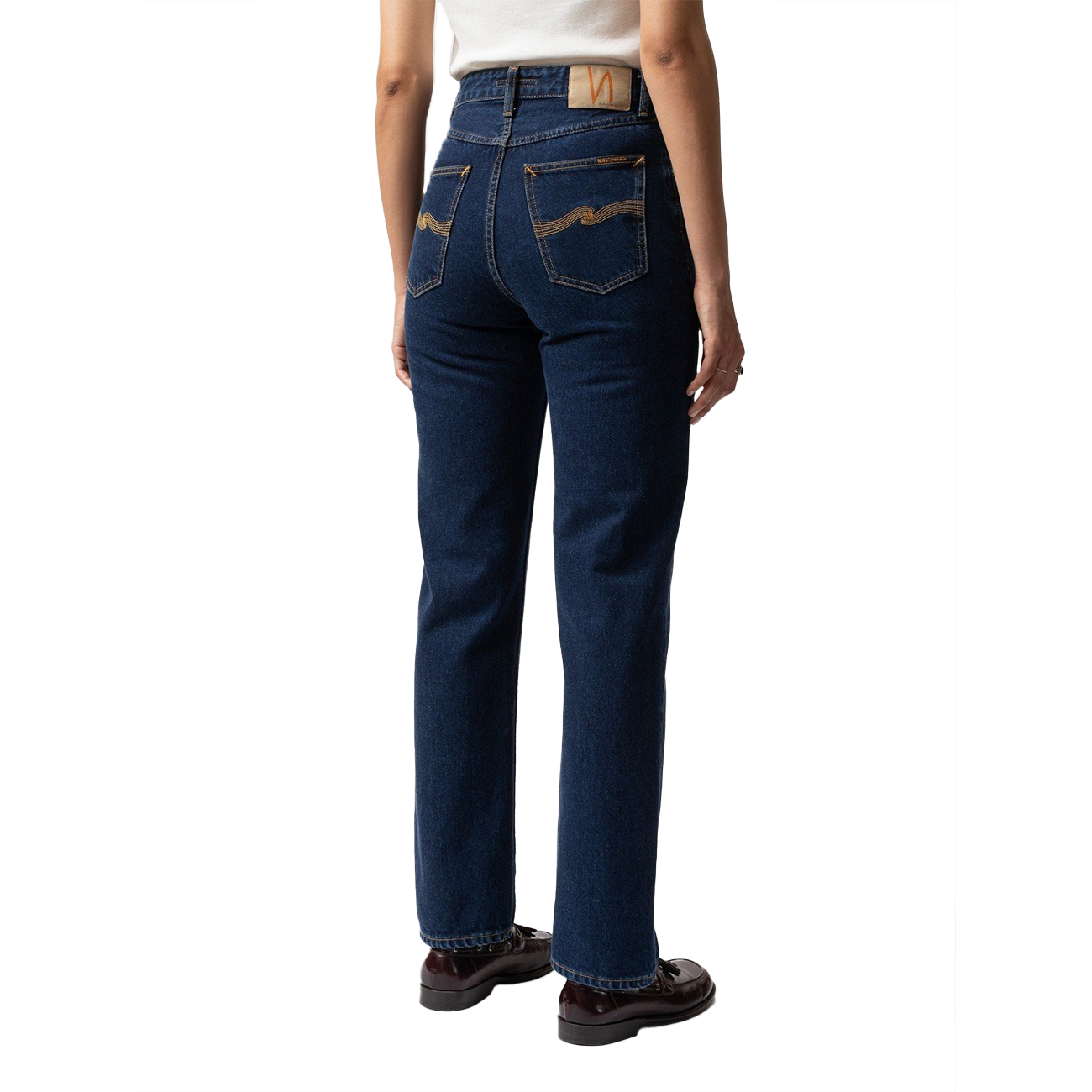 Nudie Jeans Lofty Lo - Indigo Dipped