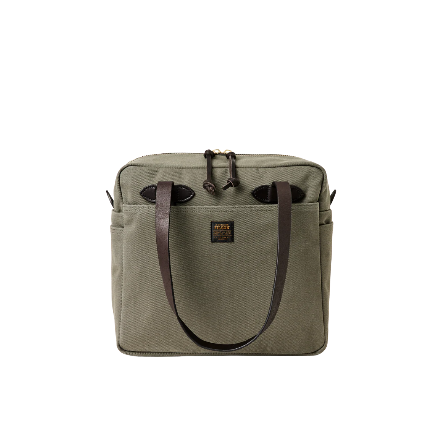 FILSON TOTE WITH OUT ZIPPER - OTTER GREEN