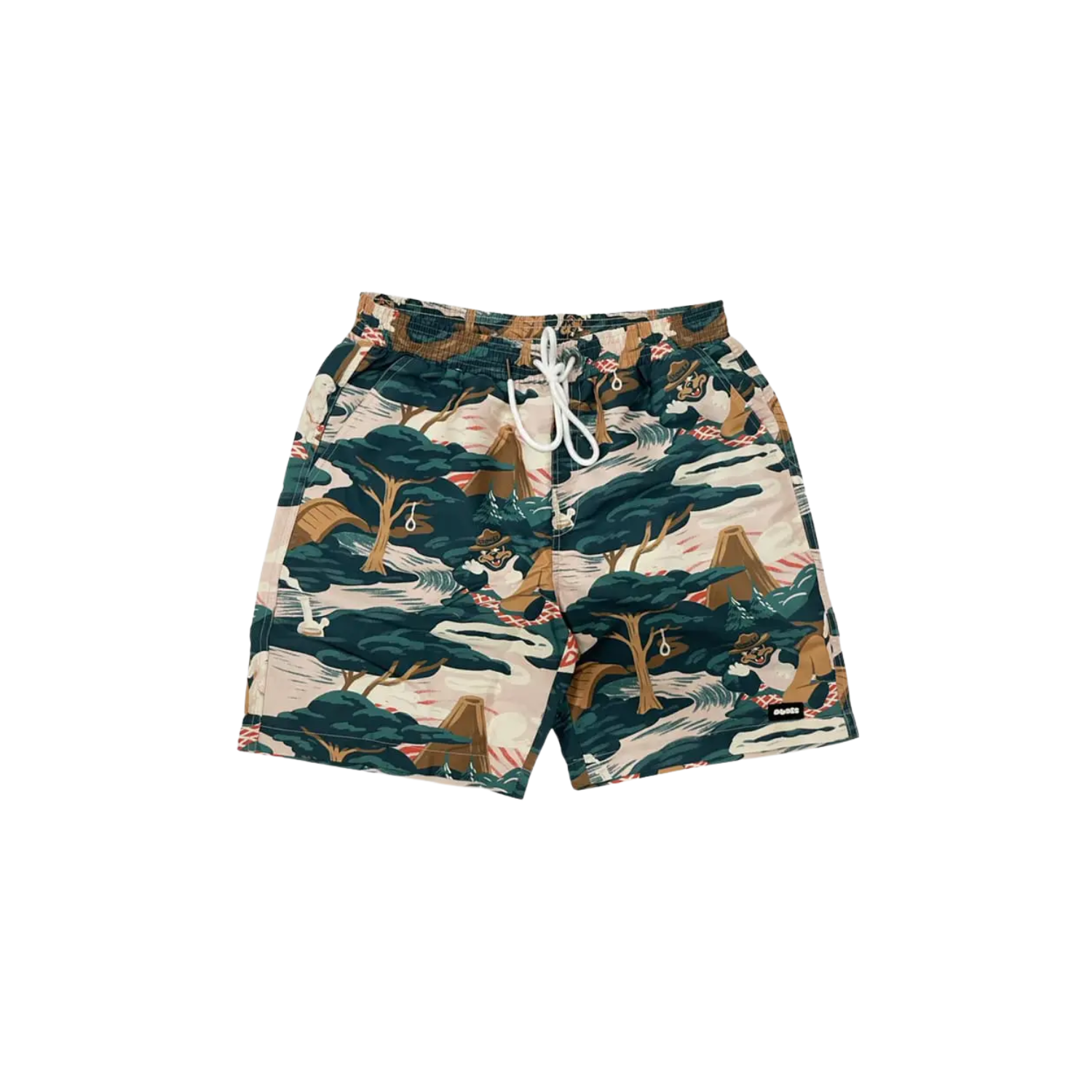 THE DUDES GREENLAND SWIM SHORTS - MULTICOLOR