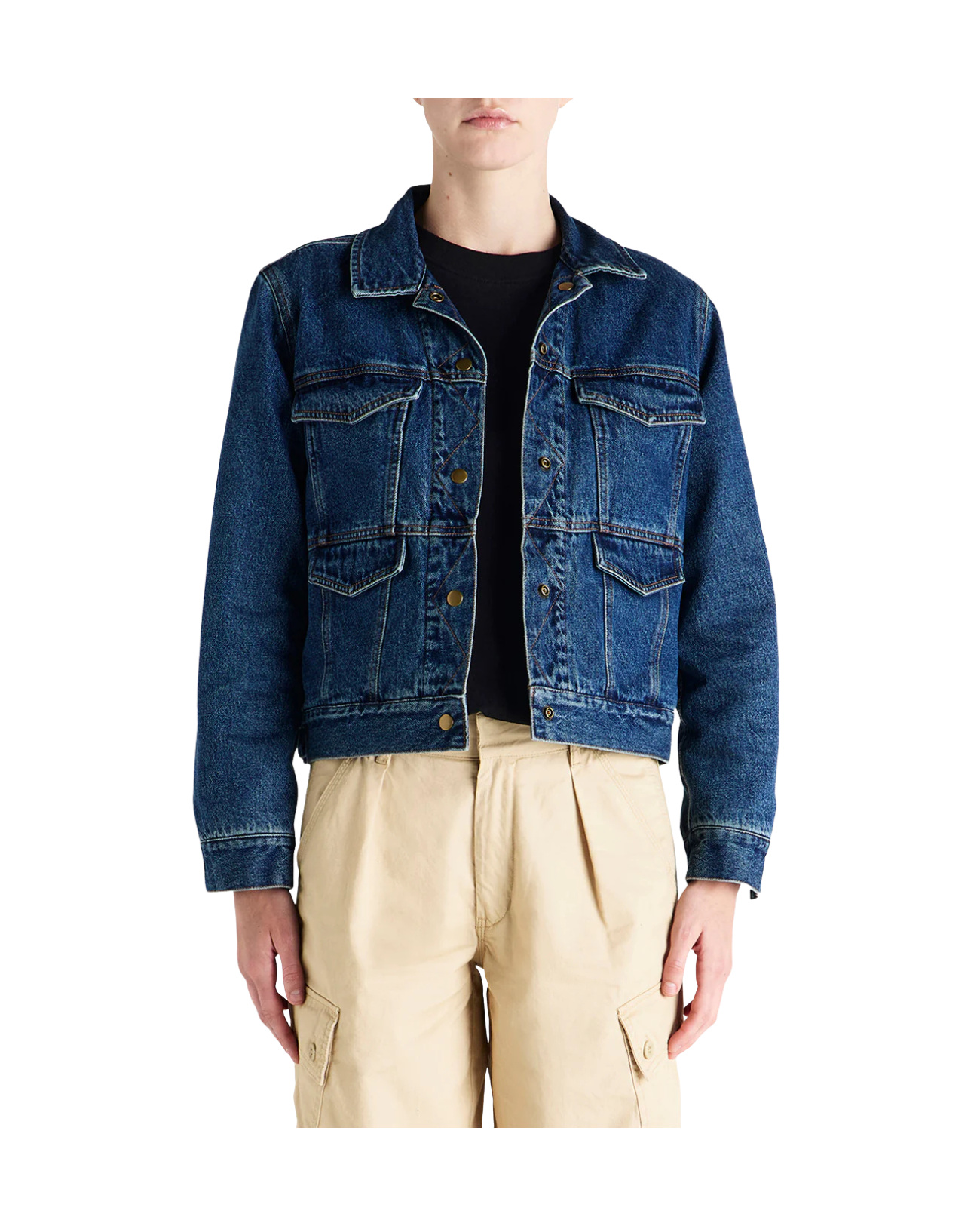 DEUS EX MACHINA MARLA JACKET - PAGEANT BLUE