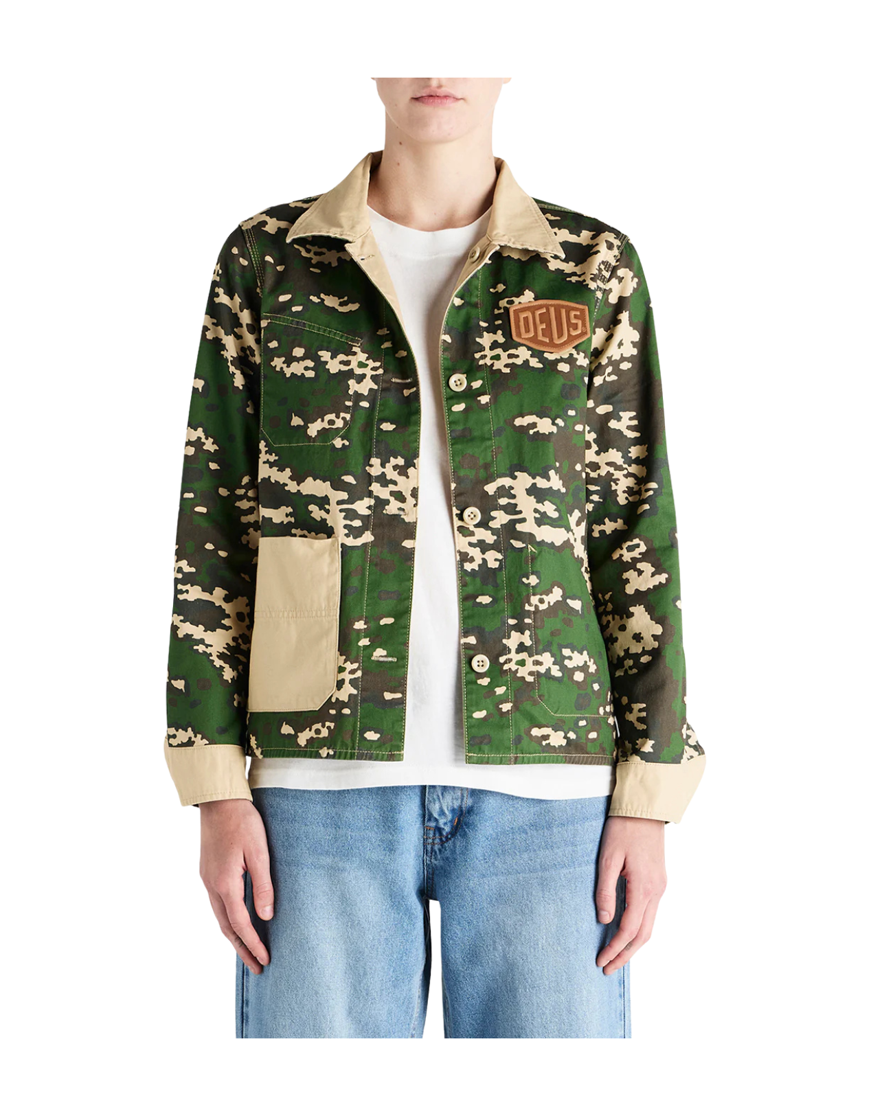 DEUS EX MACHINA CORNELIUS JACKET - STONE GREEN