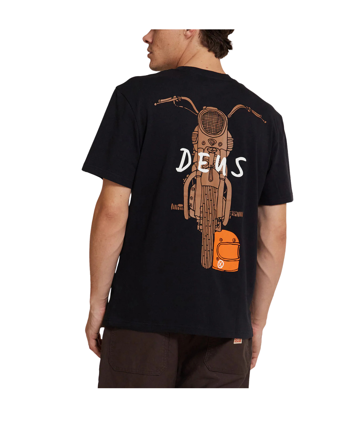 Deus Ex Machina Frontage Tee — Black — view 2