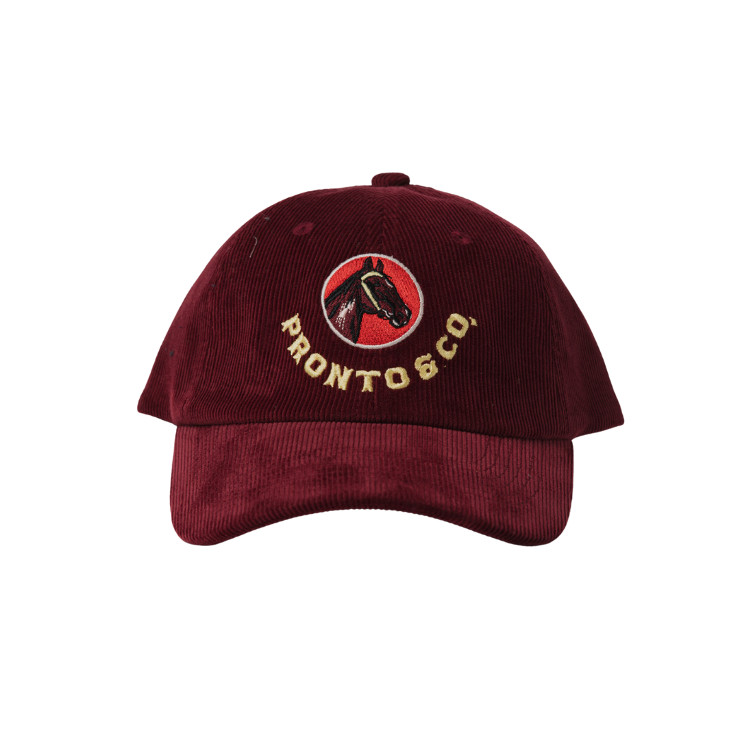 PRONTO & CO. - STABLE HAT - BURGUNDY