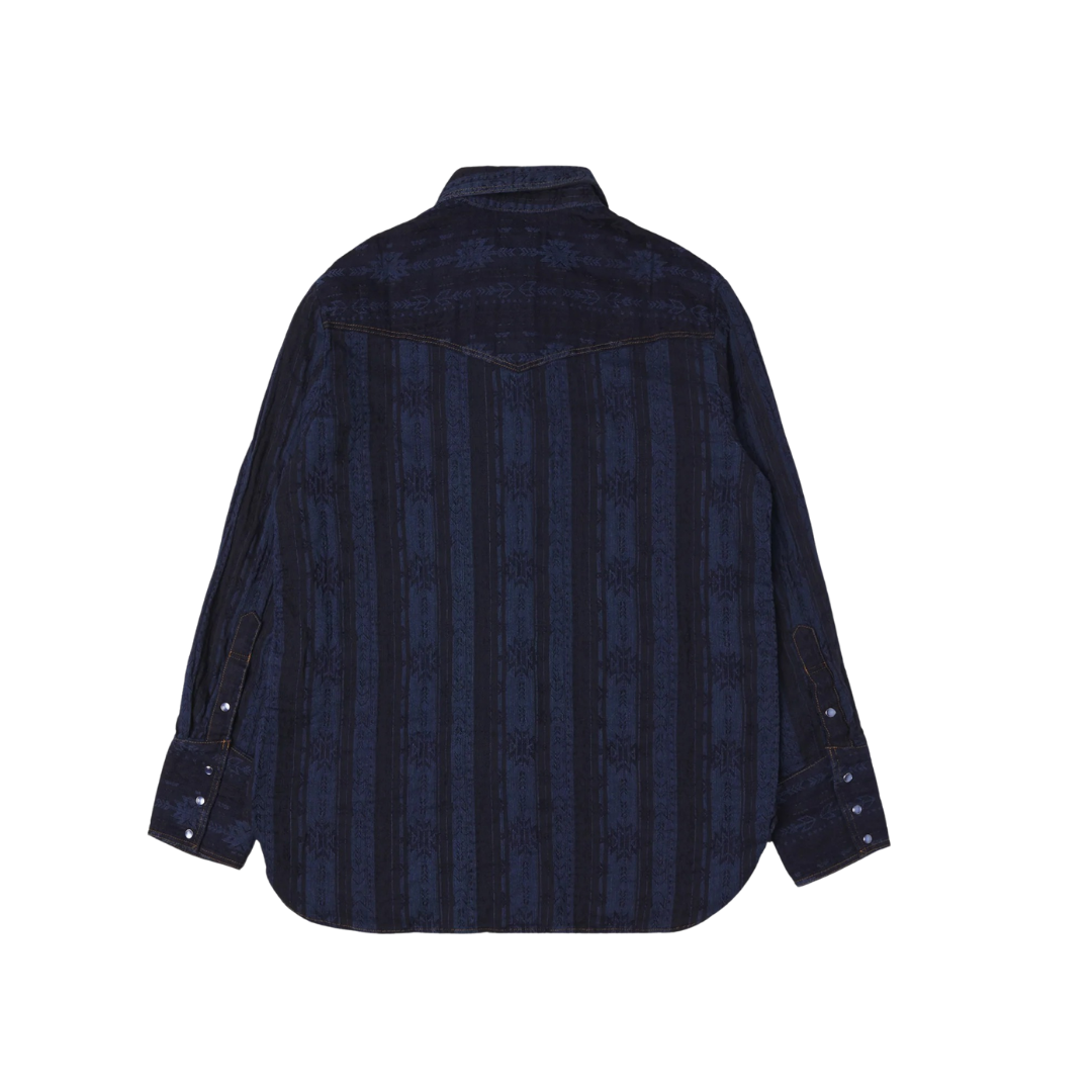 Graphzero Western Long Sleeve Shirt — Navajo