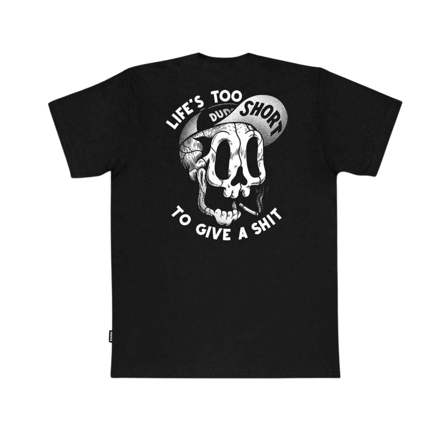 THE DUDES SMOKES T-SHIRT - BLACK