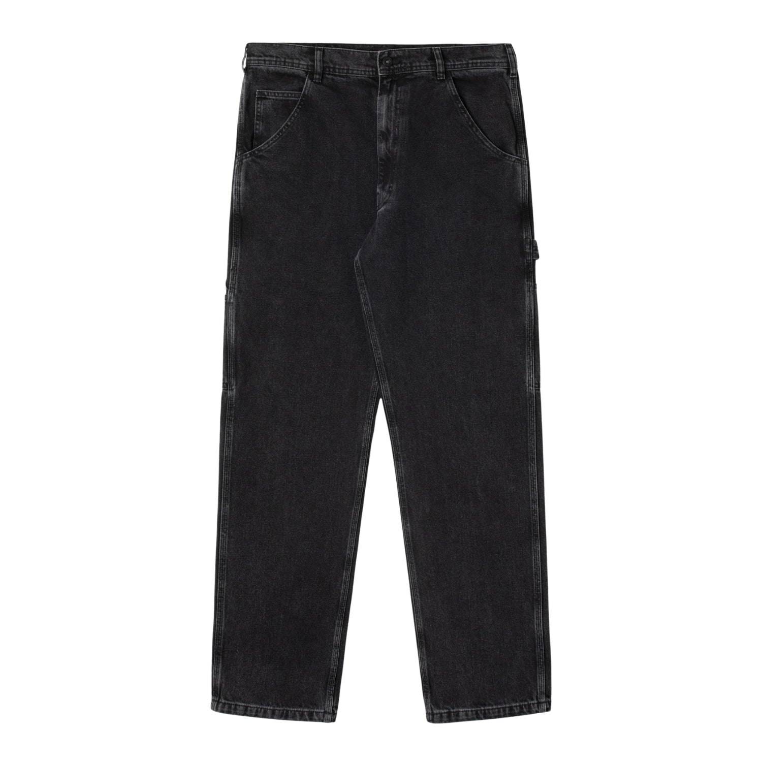 Stan Ray Og Painter Pant — Washed Black Denim — front view