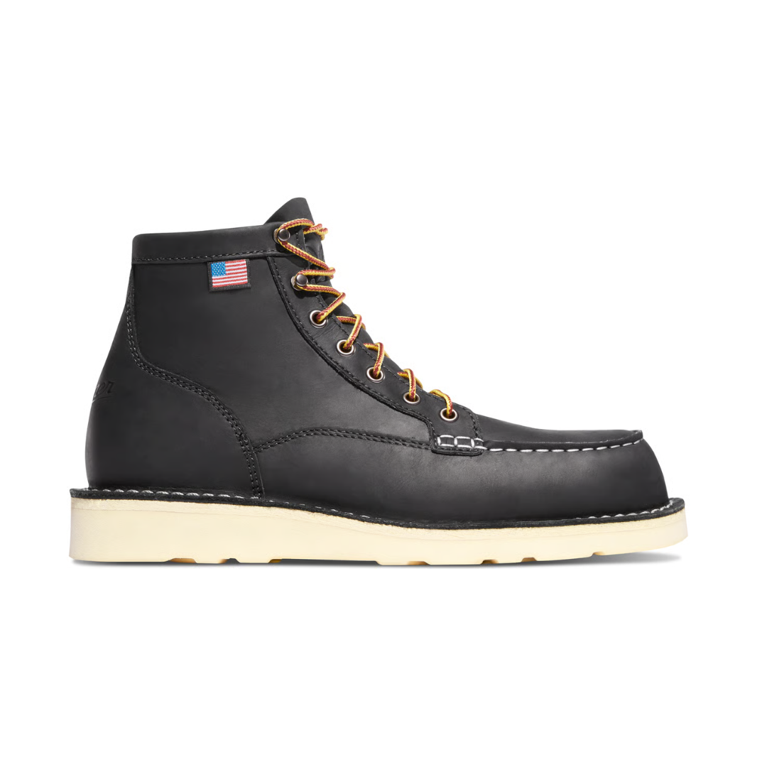 Danner Bull Run Moc Toe — Black — view 3