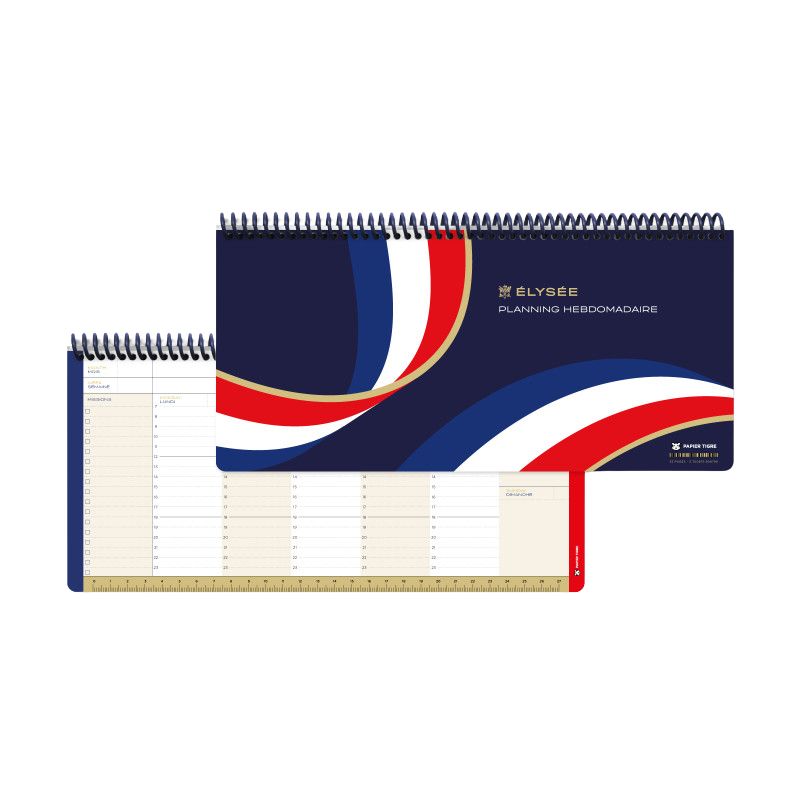 PAPIER TIGRE  WEEKLY PLANNER - ELYSEE