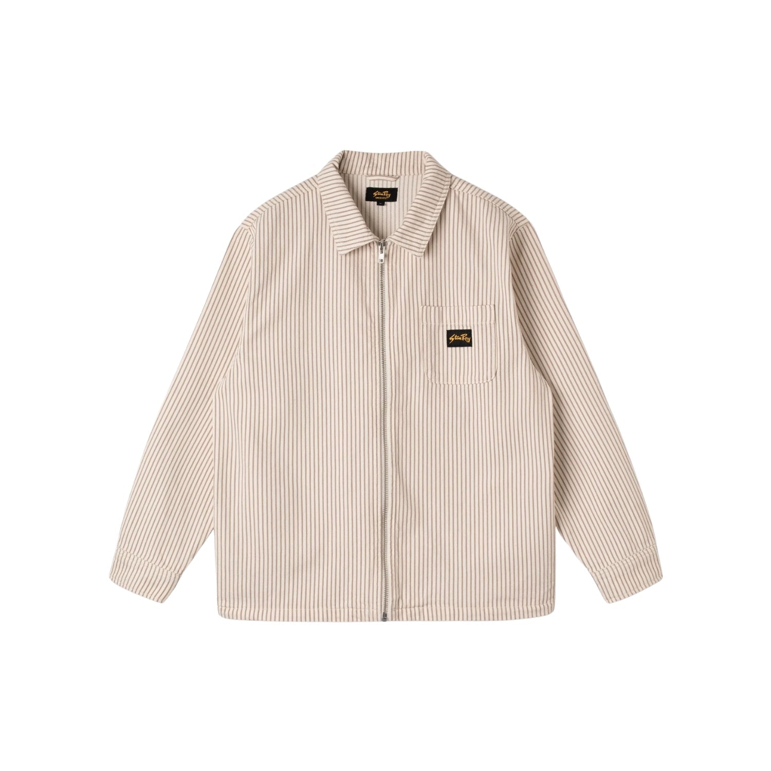 STAN RAY  ZIP SHIRT - PEYOTE HICKORY