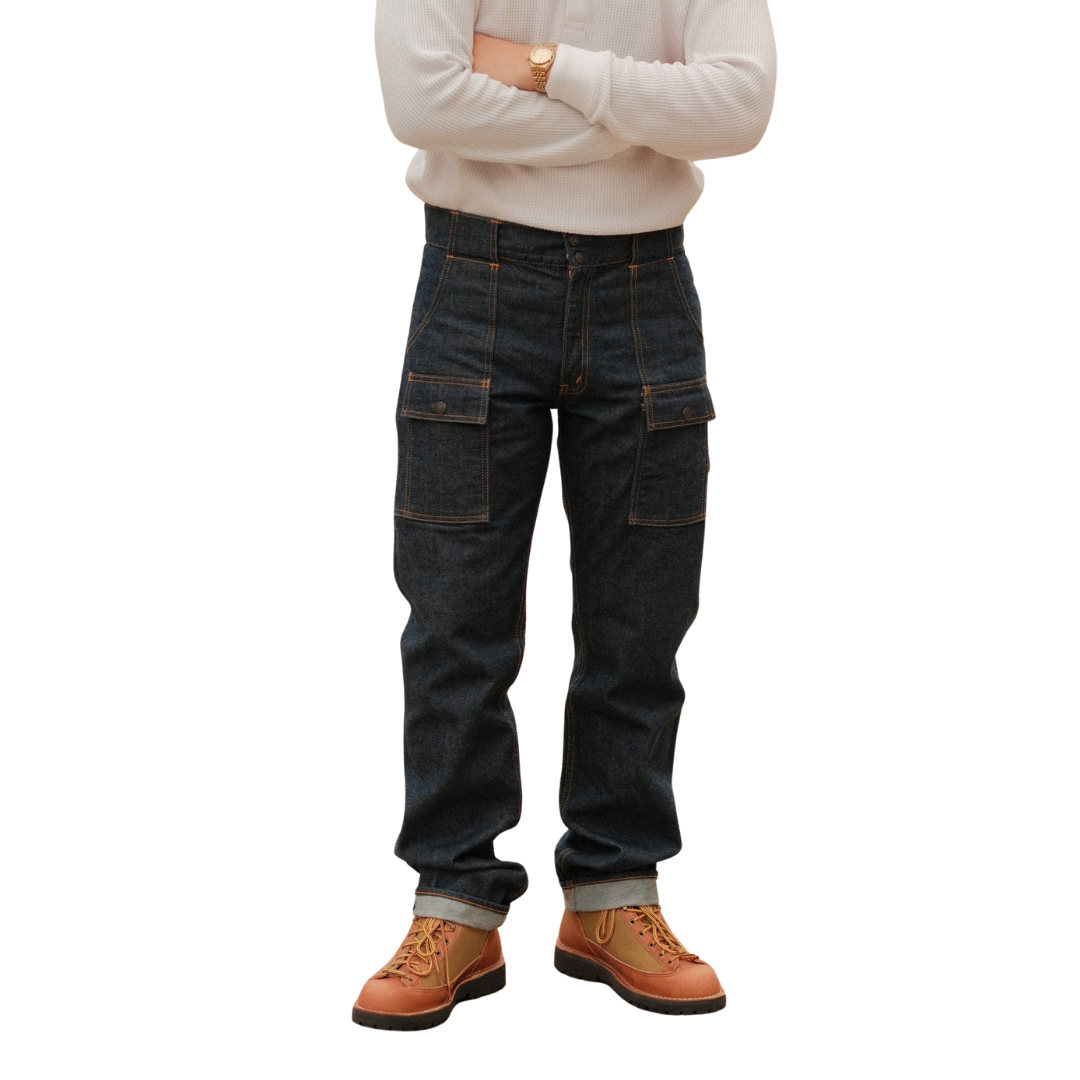 TCB JEANS 70S BUSH PANTS - INDIGO