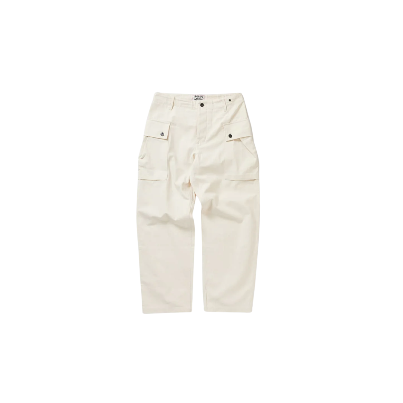 LEGS CO MONKEY PANTS - OFF WHITE