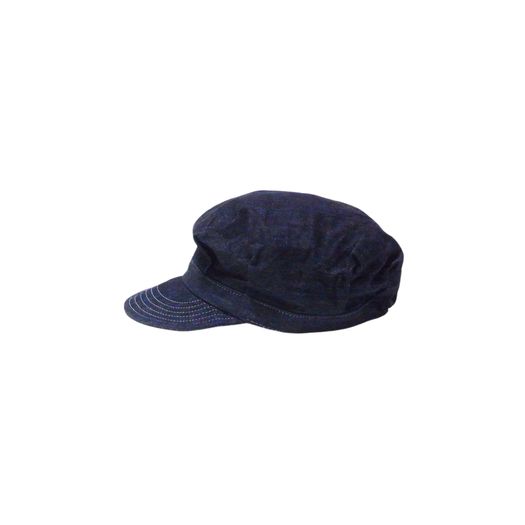 DRY BONES DENIM WORK CAP - INDIGO