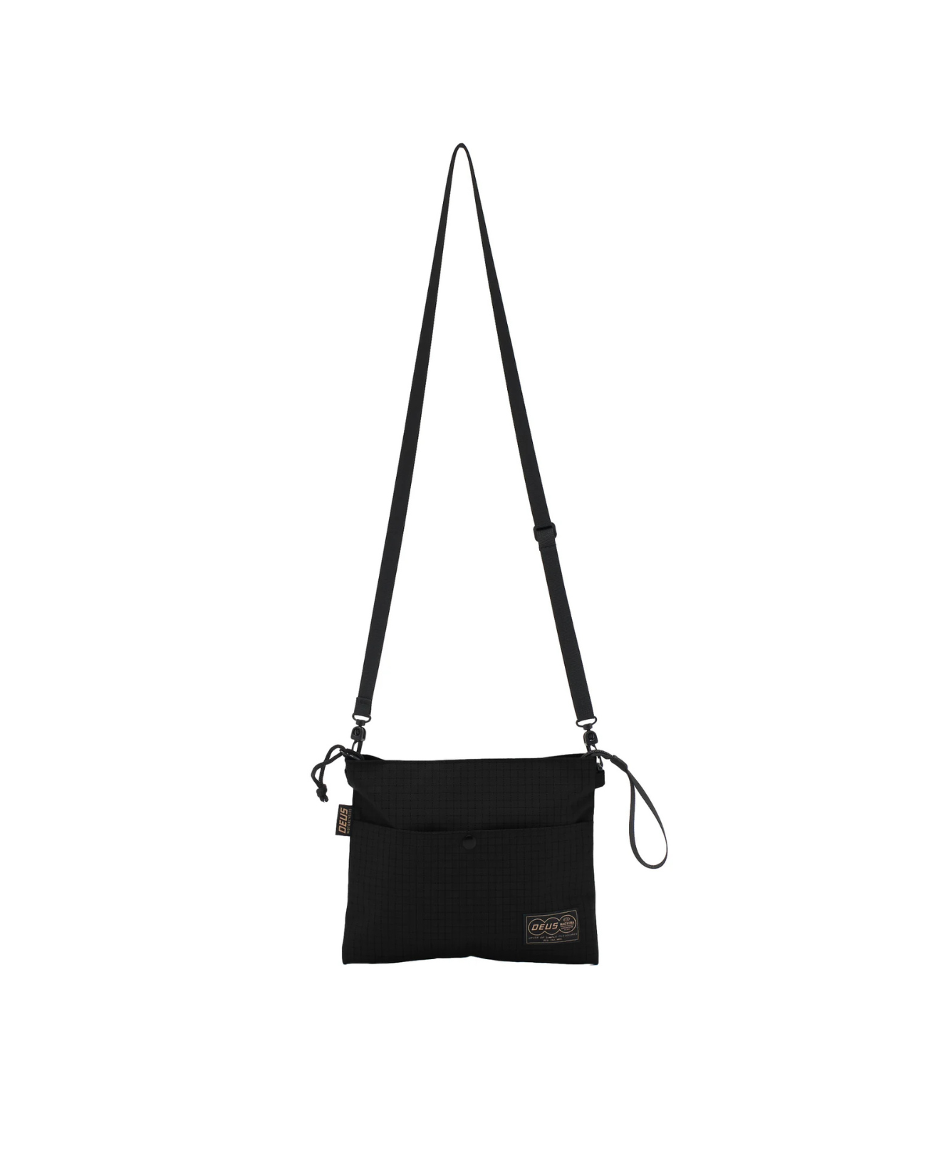 DEUS EX MACHINA TRAVIS 2-WAY SACOCHE - BLACK