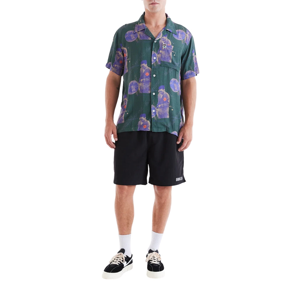 DEUS EX MACHINA WELDWIDE SHIRT - TREK GREEN
