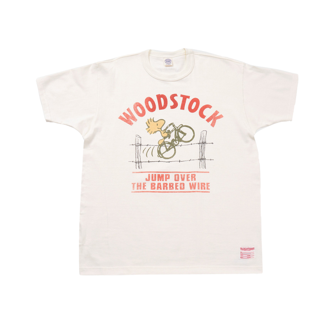 TOYS MCCOY PEANUTS TEE WOODSTOCK KING OF COOL - OFFWHITE