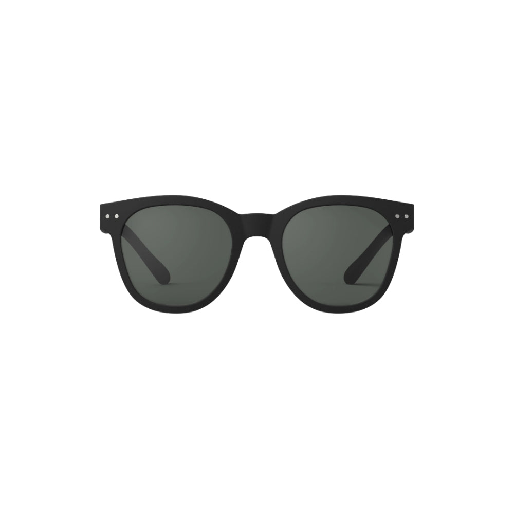 Izipizi Sun N Black — Black — front view