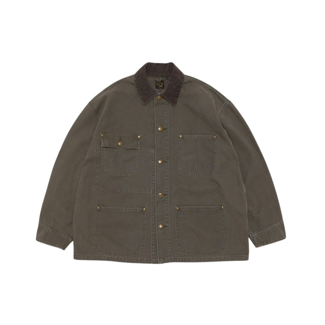 ORSLOW RELAX FIT OXFORD COVERALL - ARMY GREEN
