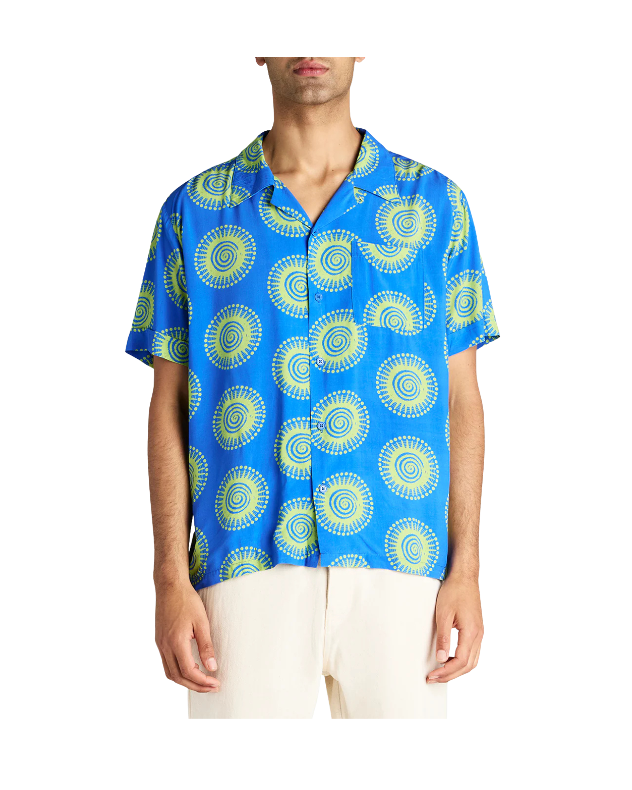 DEUS EX MACHINA PORTAL SHIRT - BLUE