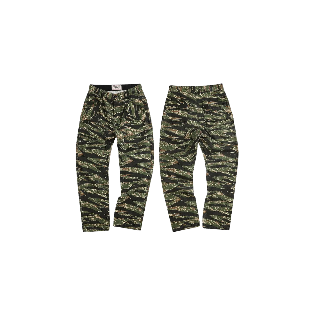 LEGS CO COMBAT TROPICAL PANTS TIGER CAMO - JUNGLE