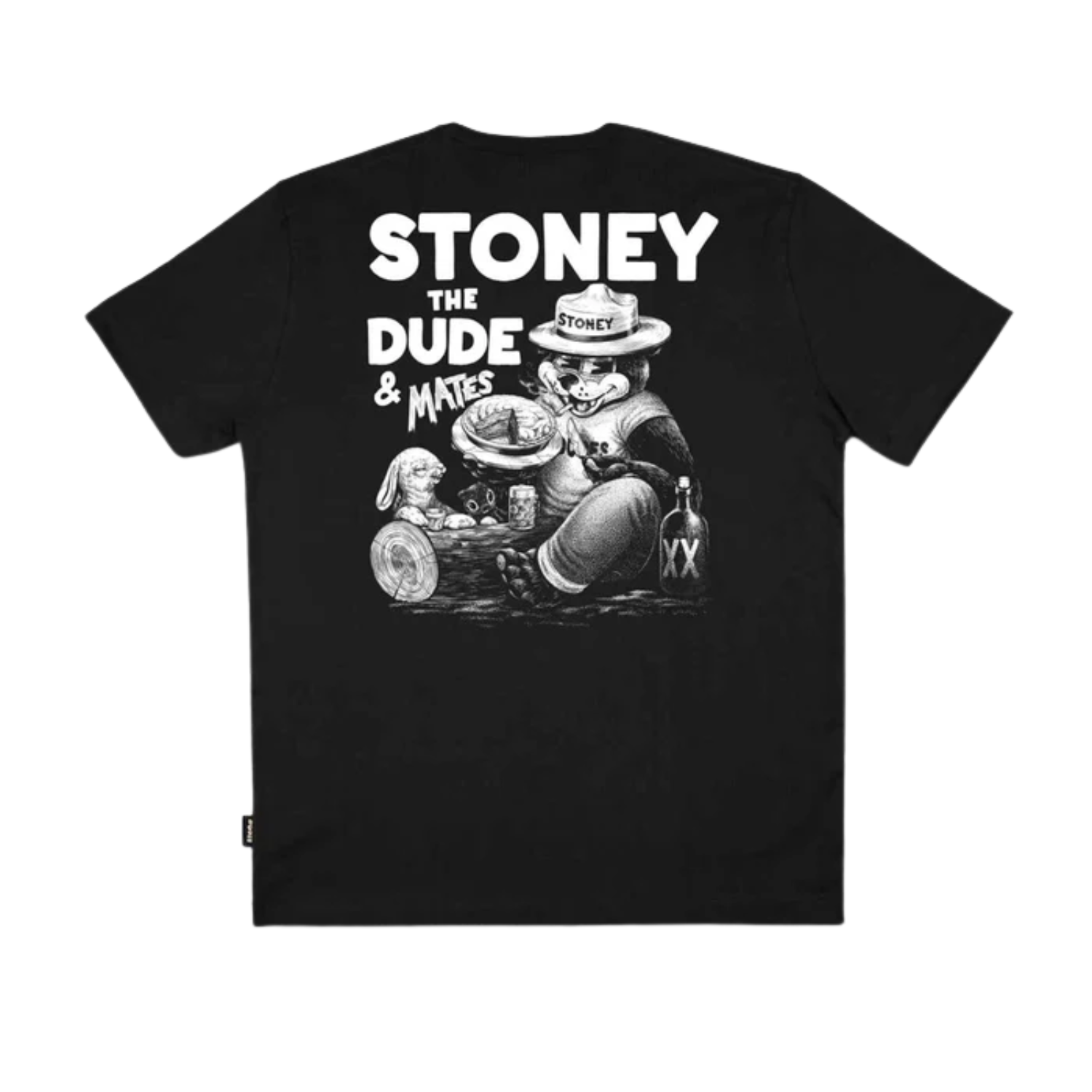 THE DUDES MATES T-SHIRT - BLACK