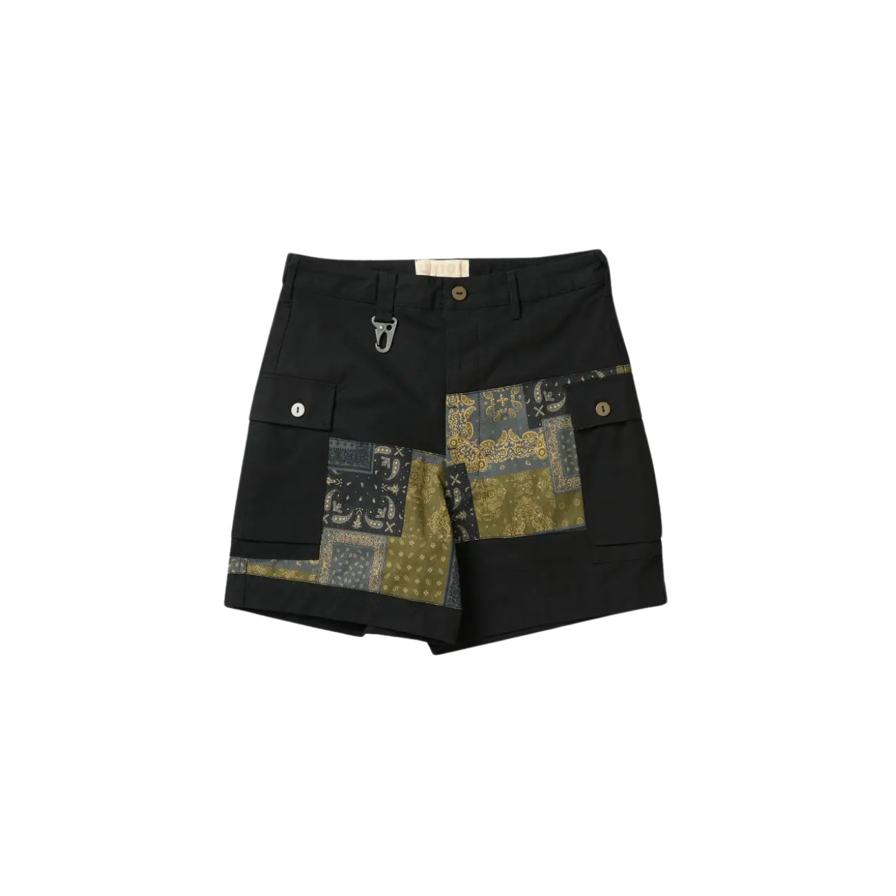 UNION LABS PATCH UP P43 SHORTS - BLACK