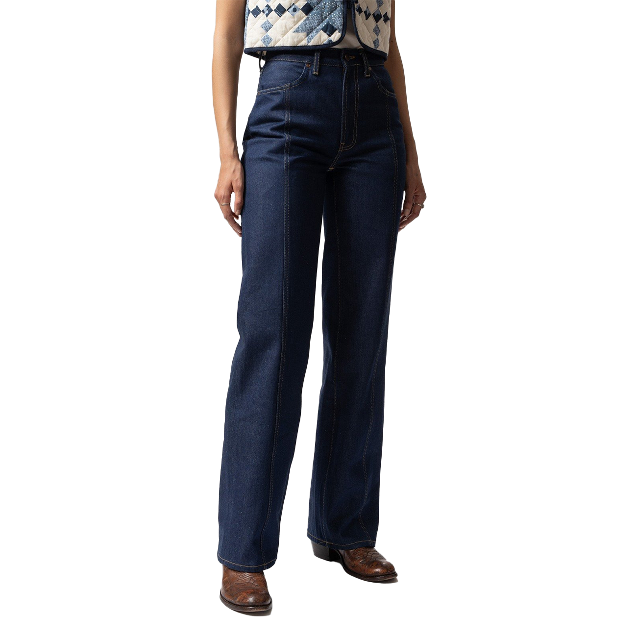 Nudie Jeans Clean Eileen - Front Seams
