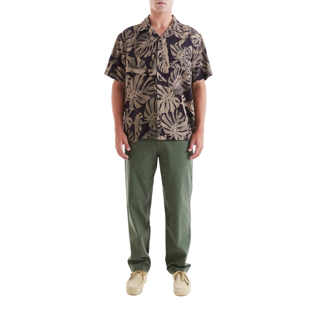 DEUS EX MACHINA ACE SHIRT - BROWN