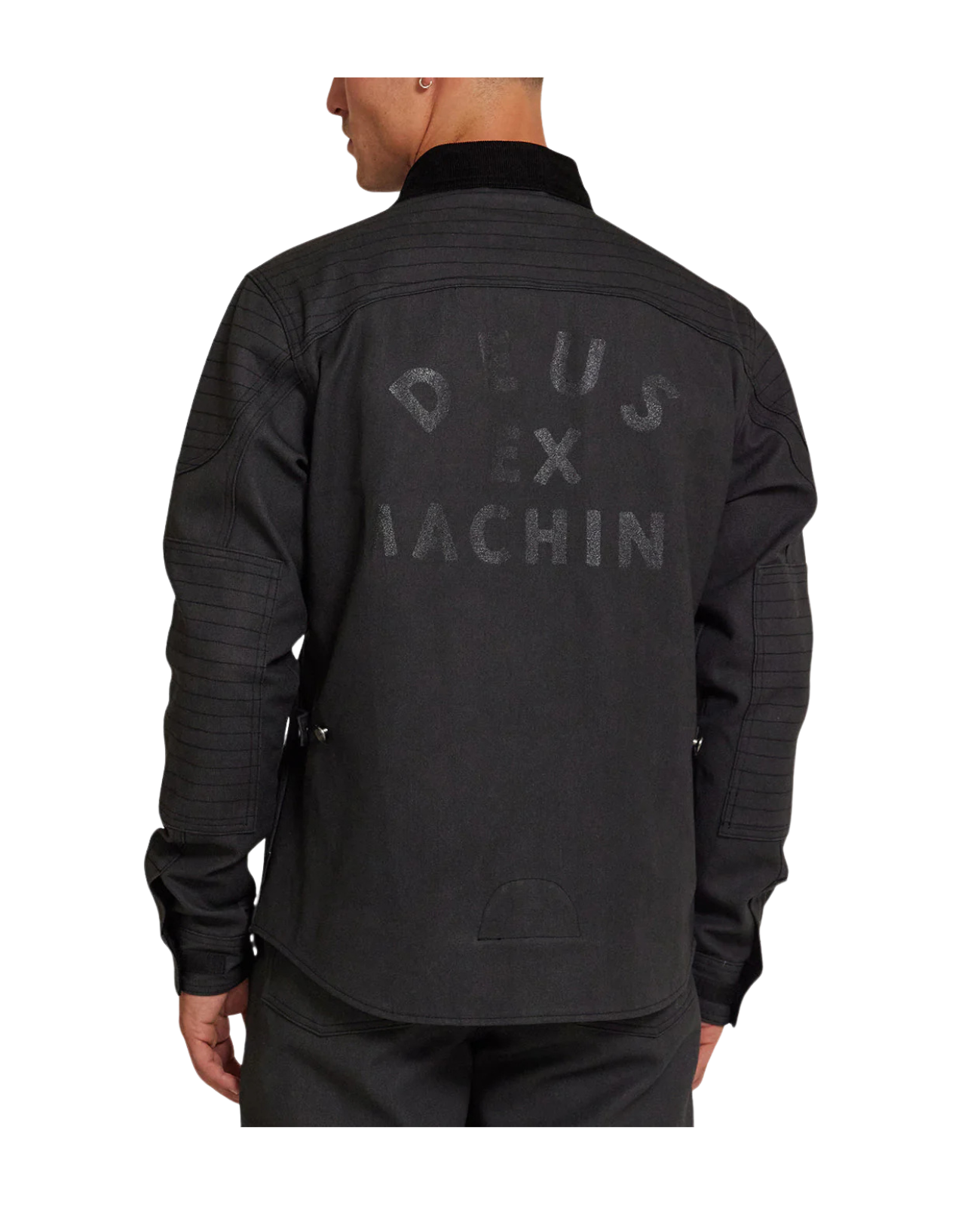 DEUS EX MACHINA CANTER OVERSHIRT - BLACK