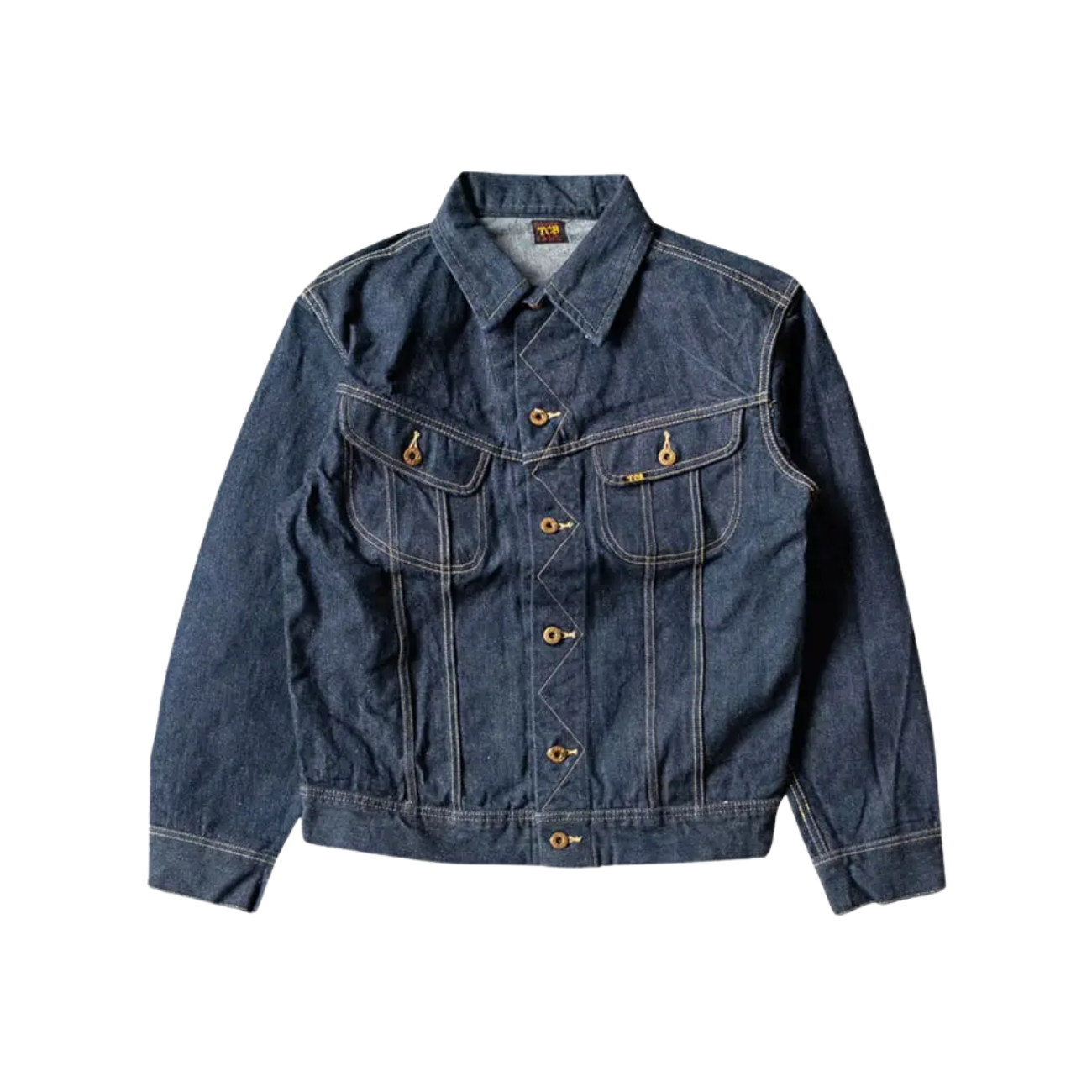 TCB JEANS CATS DRIVE JACKET - INDIGO