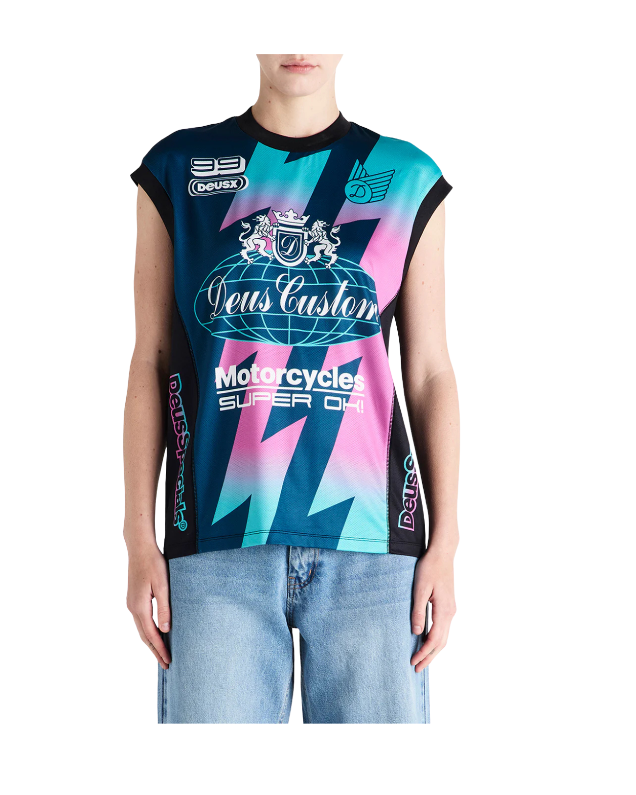 DEUS EX MACHINA PROJECT MAYHEM MOTO TANK - THUNDER