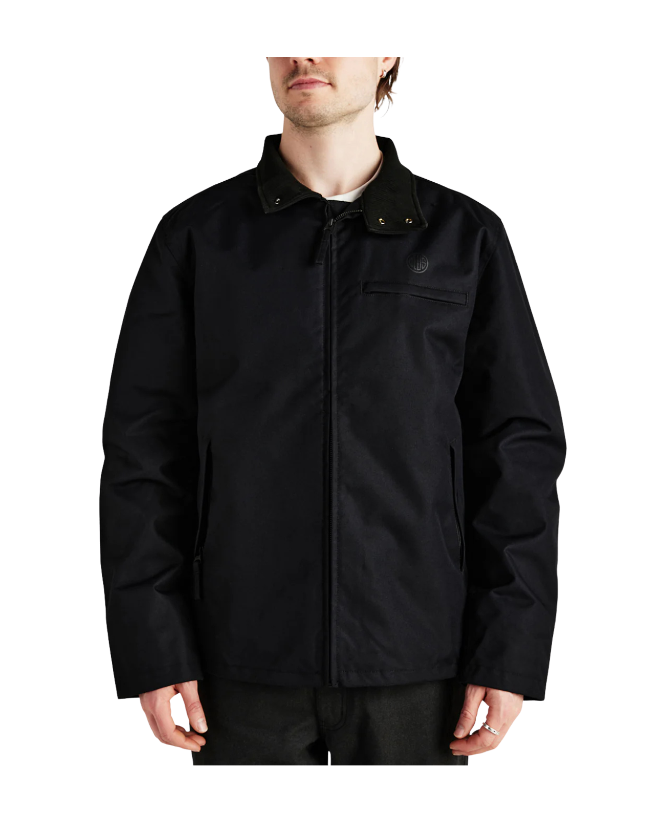 Deus Ex Machina Carapace Shell Jacket — Black — view 2