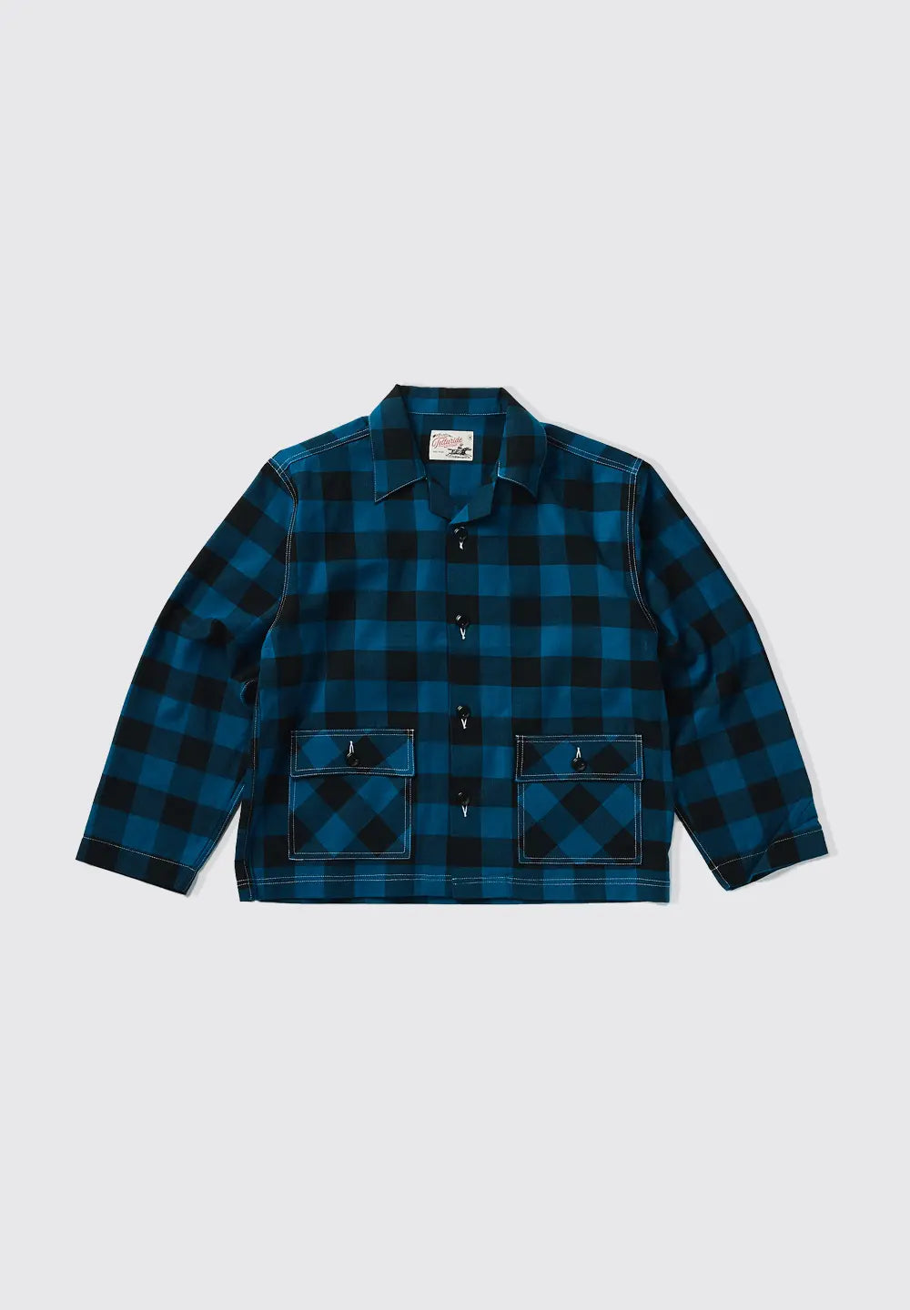 TELLURIDE CHECK SHIRT JACKET - TEAL
