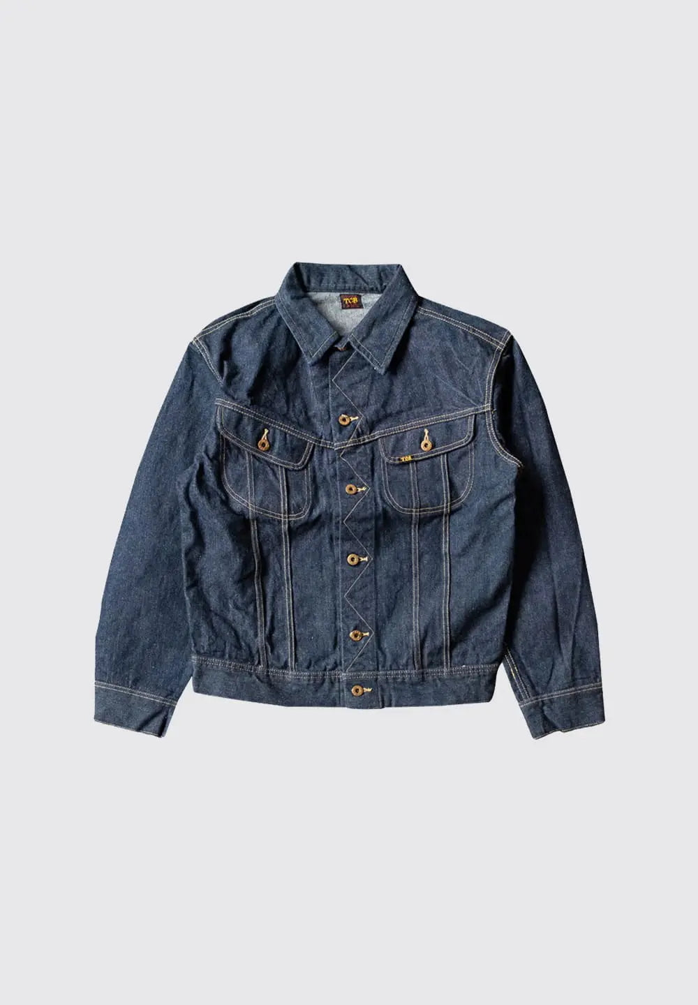TCB JEANS CATS DRIVE JACKET - INDIGO