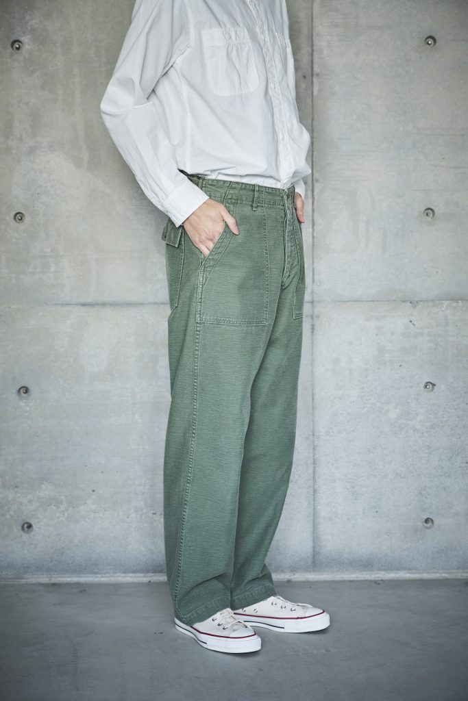 ORSLOW US ARMY FATIGUE PANTS - GREEN