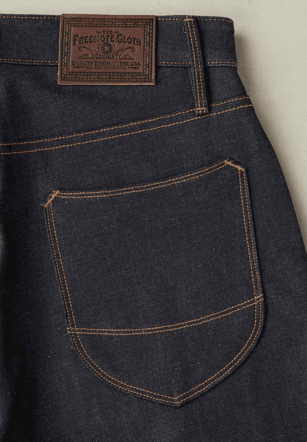 FREENOTE MODESTO STRAIGHT CUT 14.50 OUNCE KAIHARA - INDIGO