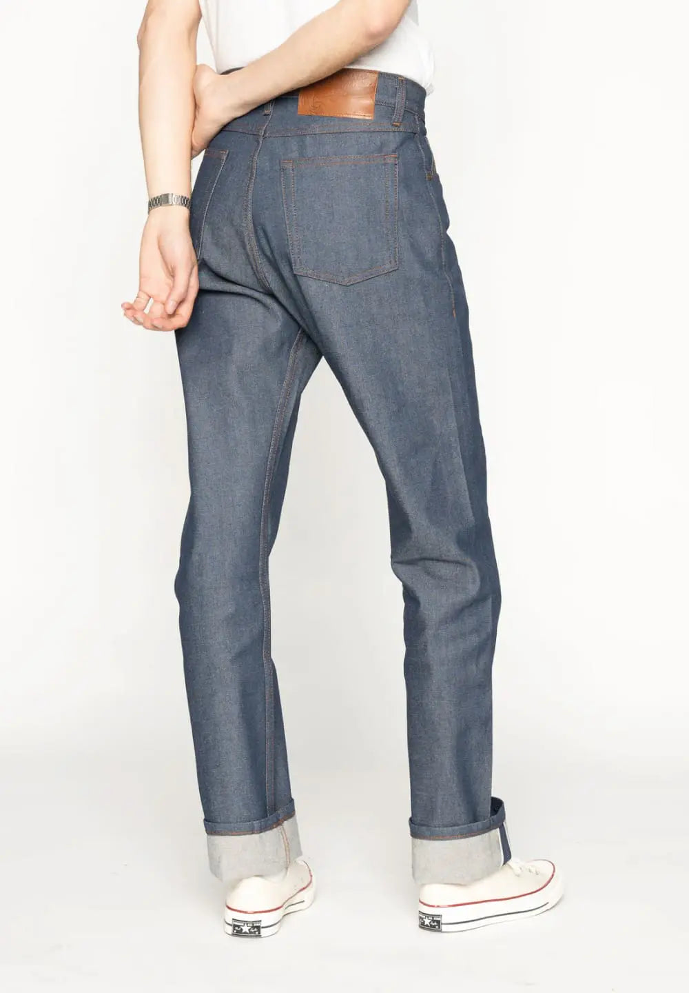NAKED AND FAMOUS TRUE GUY - NATURAL INDIGO SELVEDGE