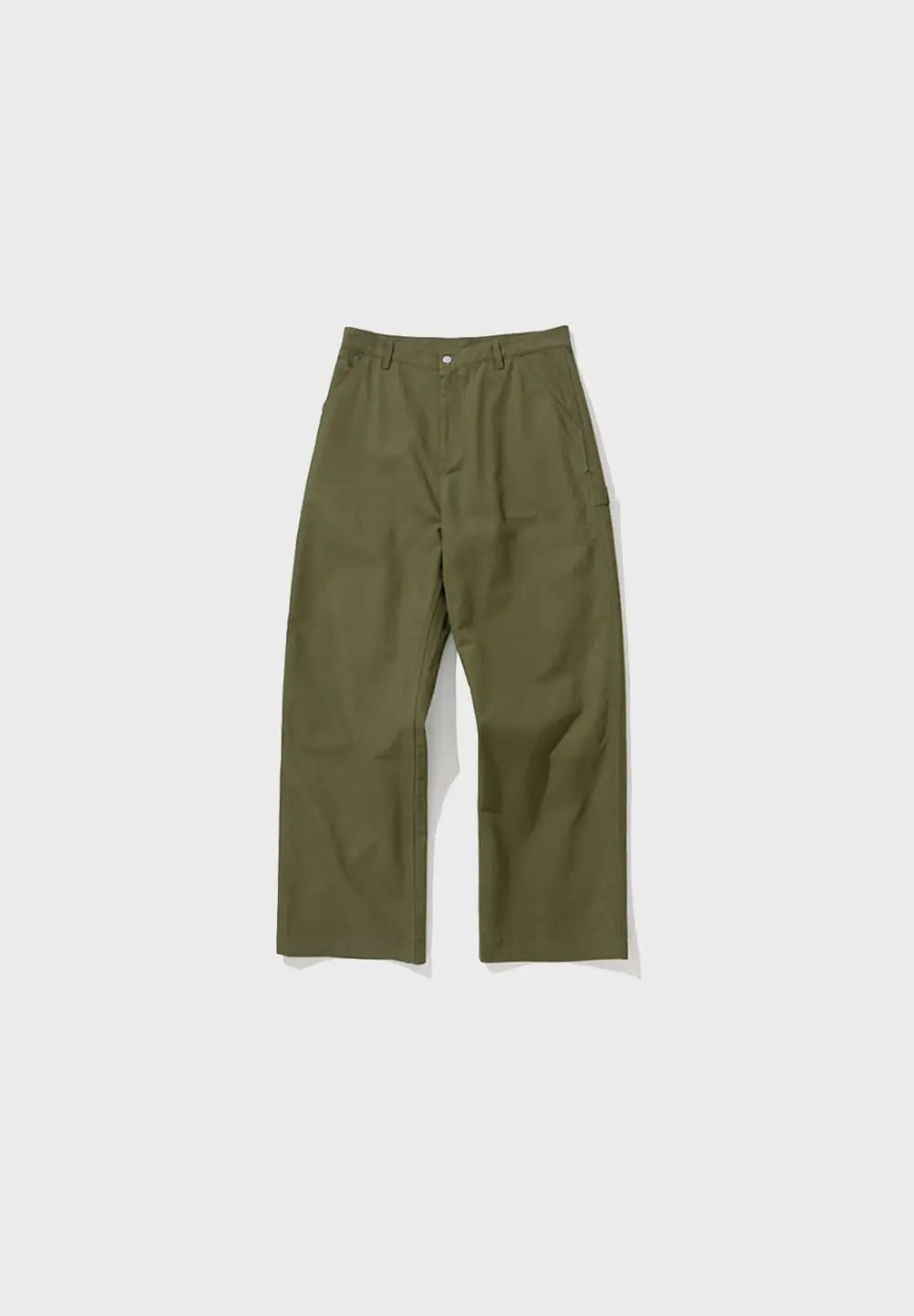 UNIFORM BRIDGE CANVAS CARPENTER PANTS - OLIVE