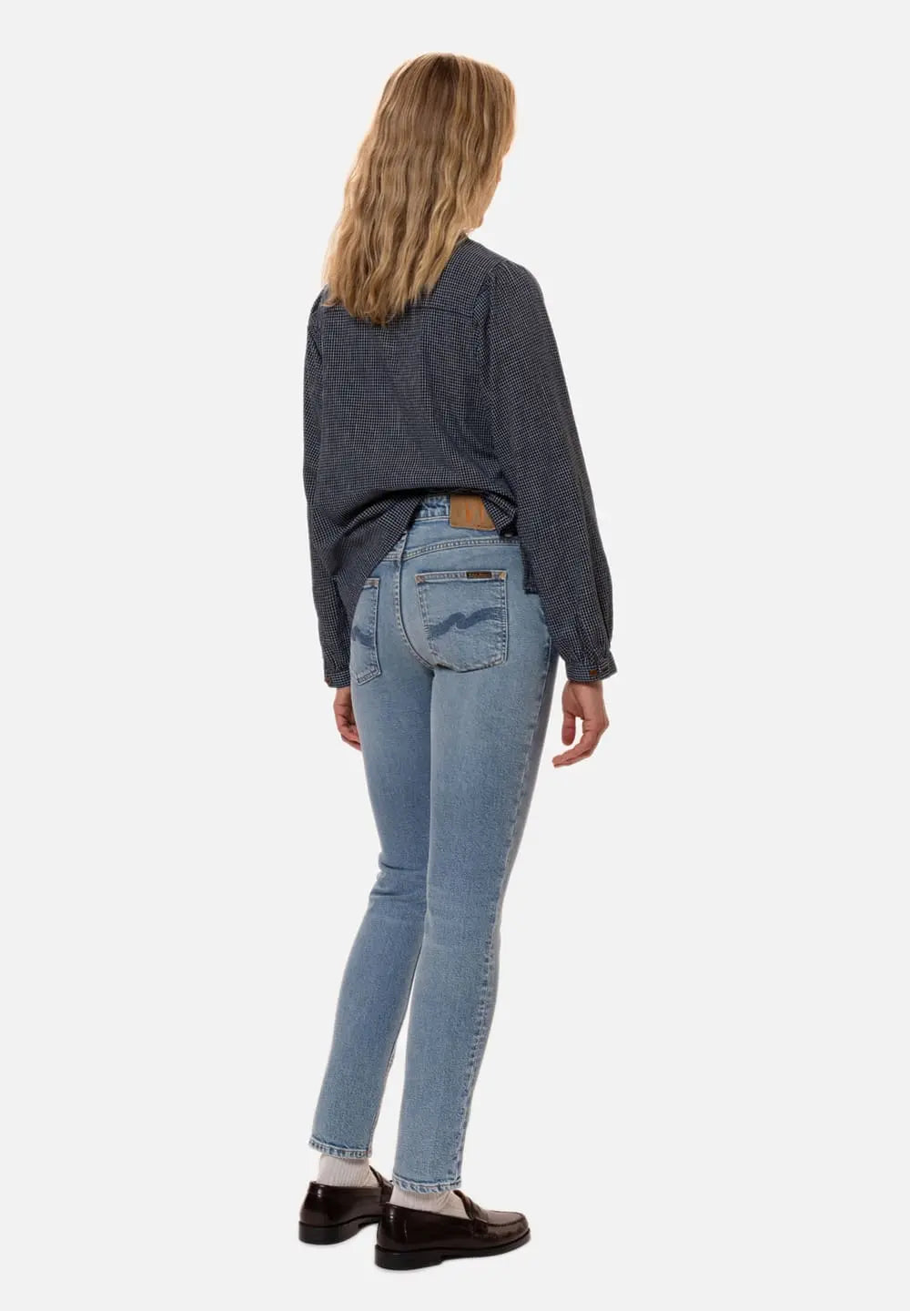 NUDIE JEANS MELLOW MAE - Bluebird